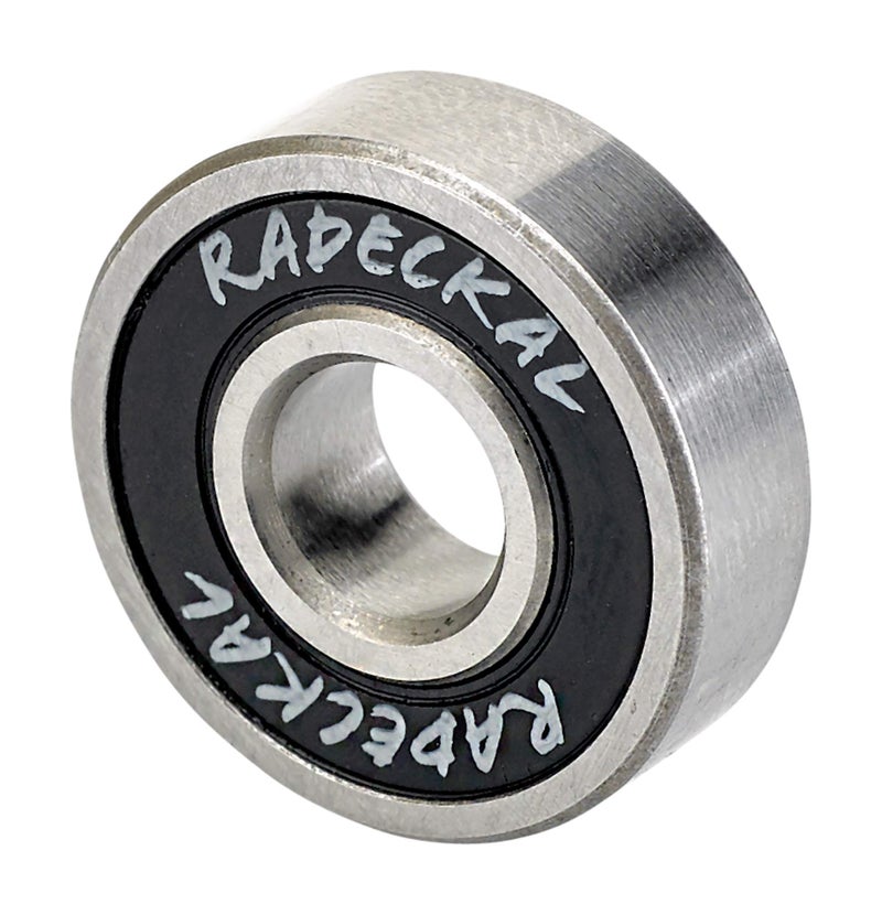RADECKAL Black ABEC 9 Skateboard Bearings, Skateboards, Longboards, Cruisers, Inline Skates, Roller Skates, Pre-Lubricated, High Precision Rating, Long Lasting (1 Set of 8)â€¦ - Image 4